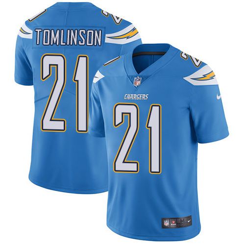 Men Los Angeles Chargers #21 LaDainian Tomlinson Nike Powder Blue Limited NFL Jersey